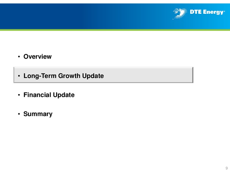 Business Update – DTE Energy Co. – slide 8