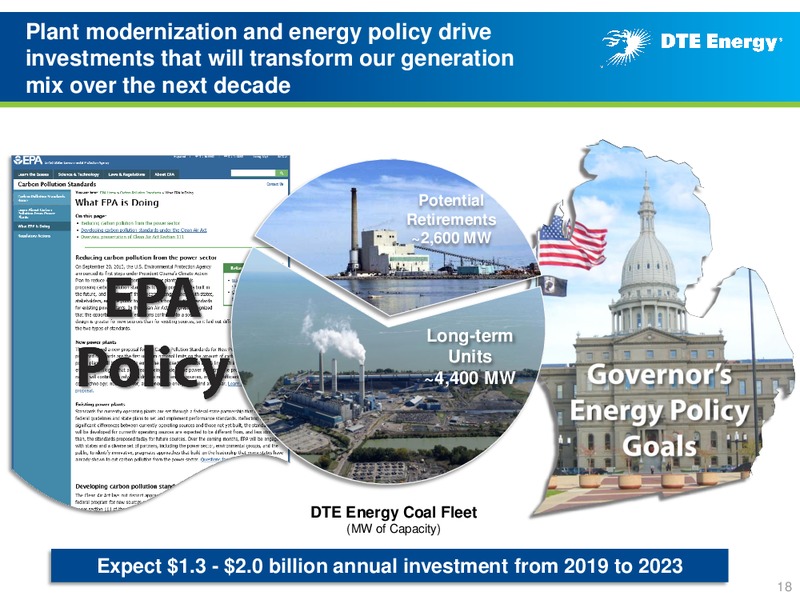 Business Update – DTE Energy Co. – slide 17