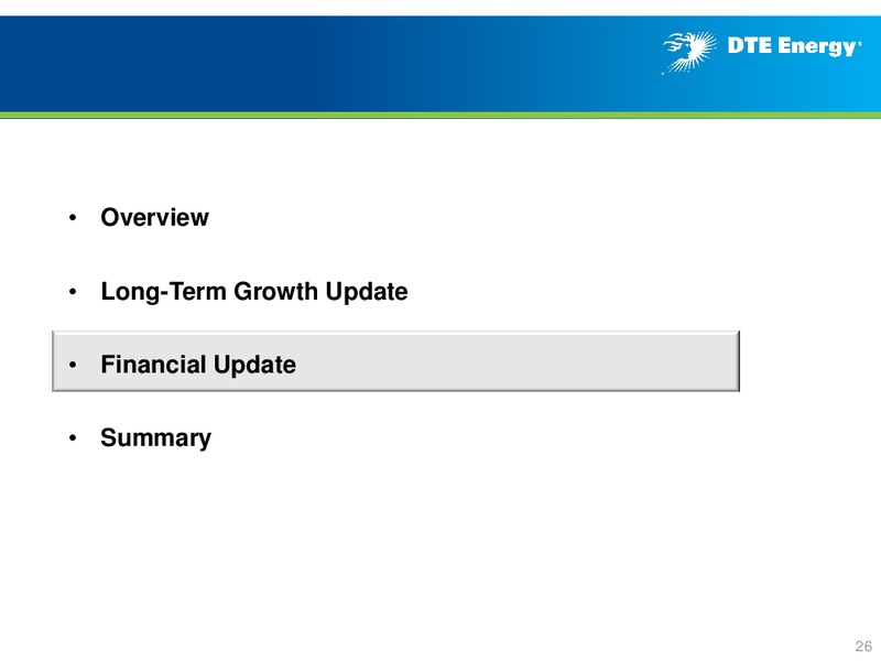Business Update – DTE Energy Co. – slide 25