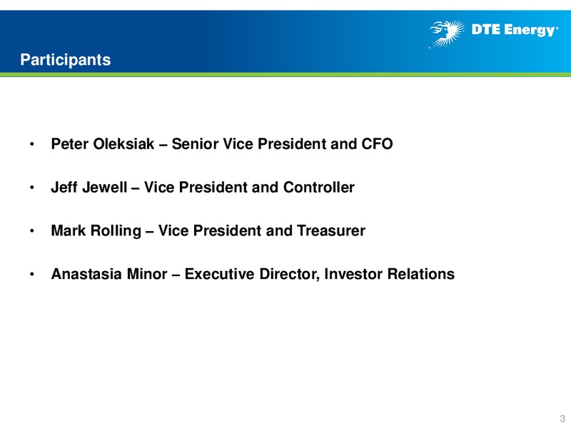 2nd Quarter 2014 Earnings Conference Call – DTE Energy Co. – slide 2