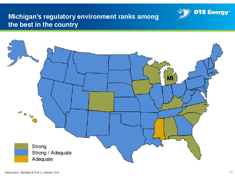 Business Update – DTE Energy Co. – slide 9