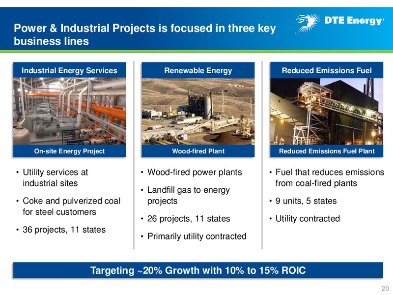 Business Update – DTE Energy Co. – slide 19