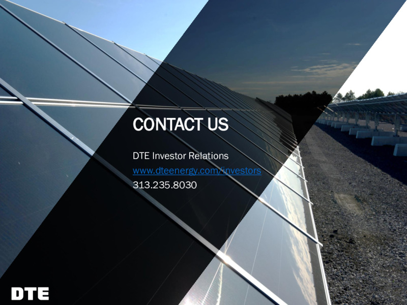 Year End 2019 Earnings Conference Call – DTE Energy Co. – slide 14