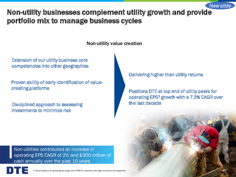 March 2020 Investor Presentation – DTE Energy Co. – slide 20