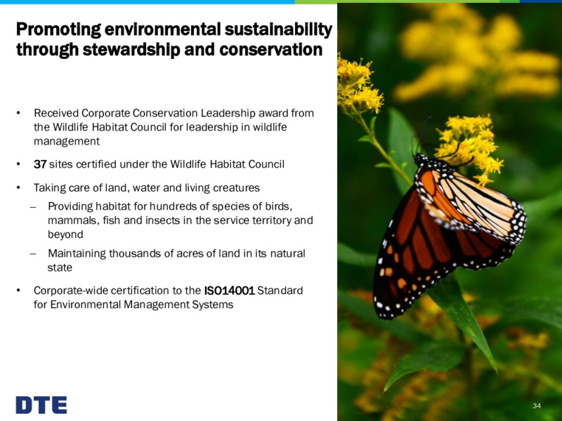 AGA Financial Forum – DTE Energy Co. – slide 34