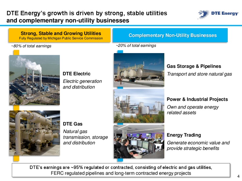 August 2015 Investor Presentation – DTE Energy Co. – slide 3