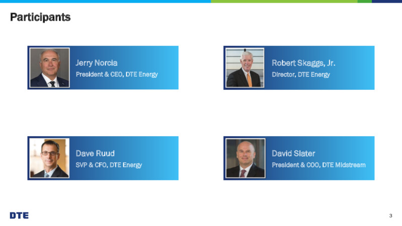 DTE Midstream Spin off – DTE Energy Co. – slide 3