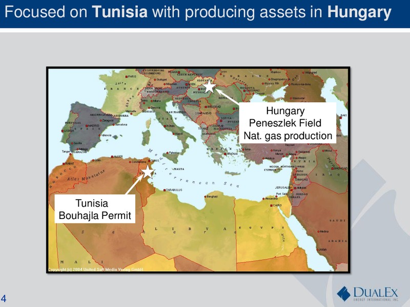 Investor Presentation – Dualex Energy International – slide 3
