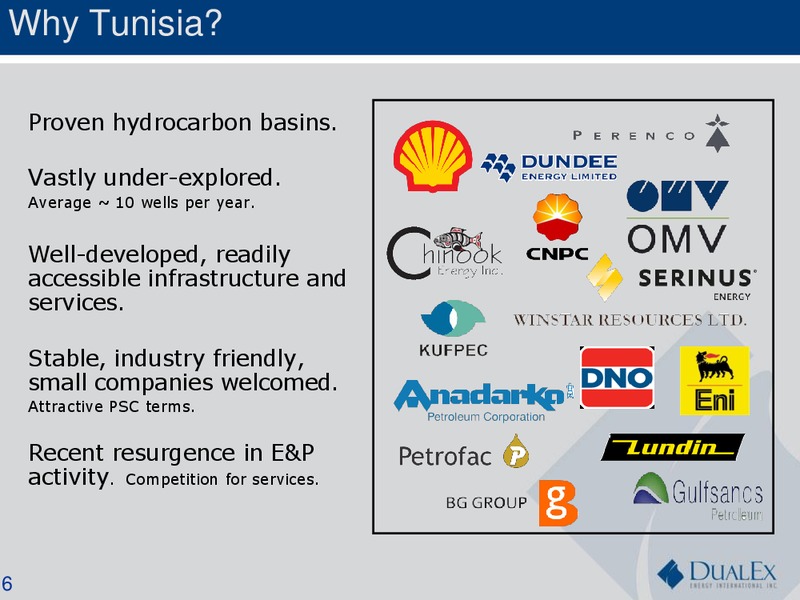 Investor Presentation – Dualex Energy International – slide 5