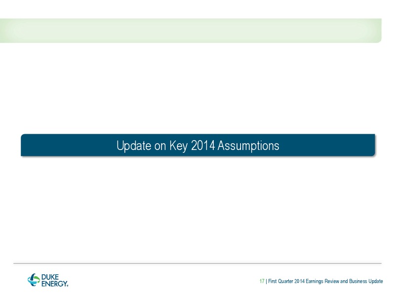 Earnings Review and Business Update – Duke Energy Corporation – slide 17