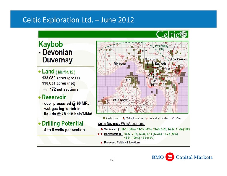 Investor Presentation – Duvernay Oil Corp – slide 27