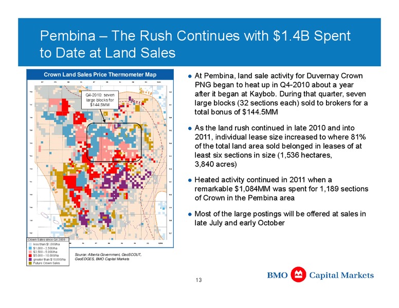 The New Millennium Gold Rush – Duvernay Oil Corp – slide 13