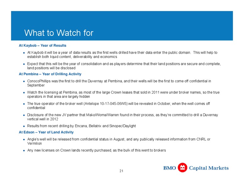 The New Millennium Gold Rush – Duvernay Oil Corp – slide 21