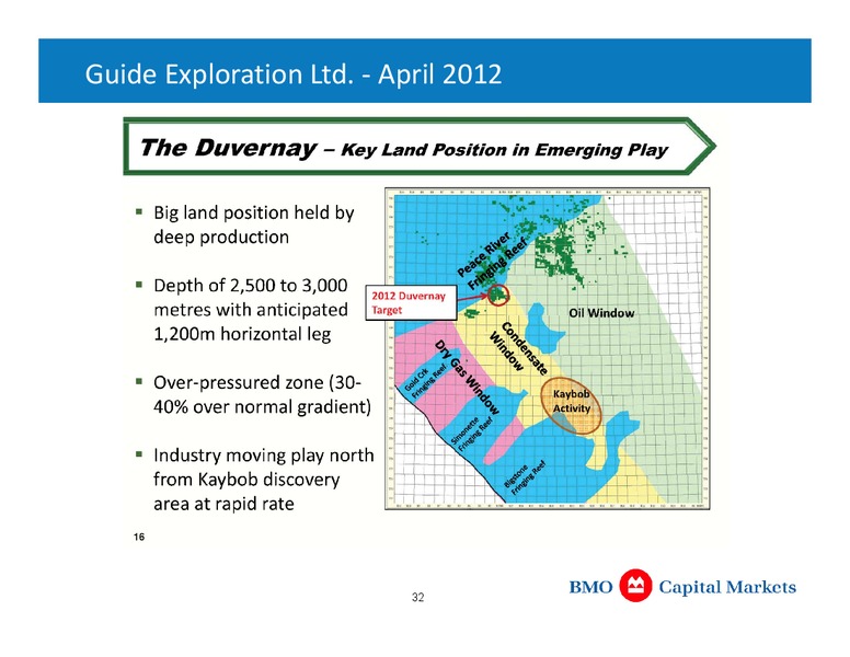 The New Millennium Gold Rush – Duvernay Oil Corp – slide 32