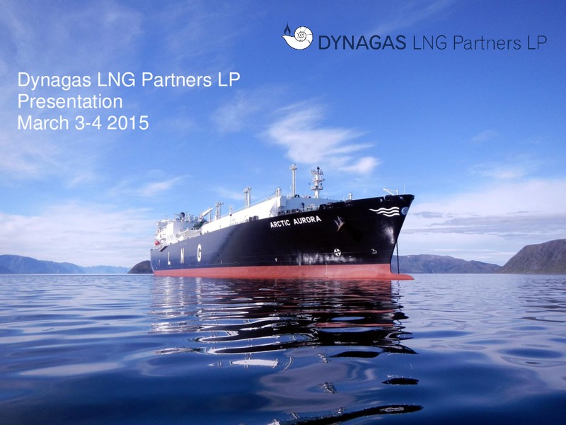 INVESTOR PRESENTATION – Dynagas Lng Partners Lp – slide 1