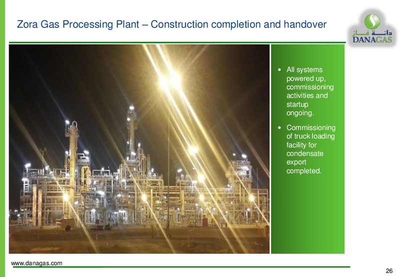 2015 Preliminary Results – Dana Gas – slide 25