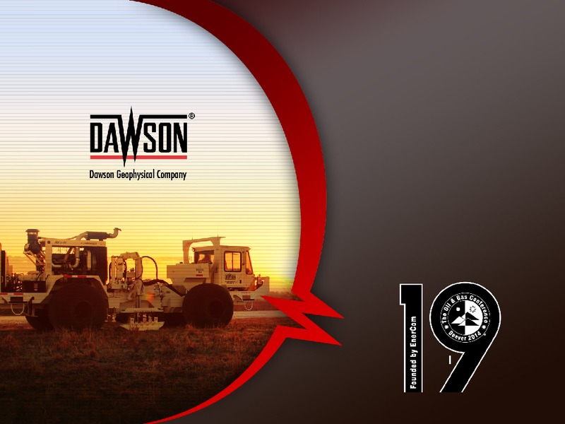 ENERCOM CONFERENCE – Dawson Geophysical – slide 1