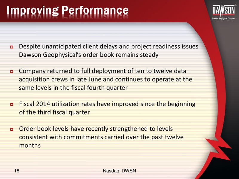 ENERCOM CONFERENCE – Dawson Geophysical – slide 16
