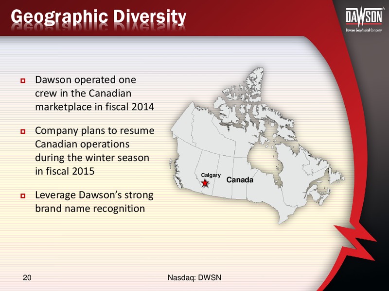 ENERCOM CONFERENCE – Dawson Geophysical – slide 18