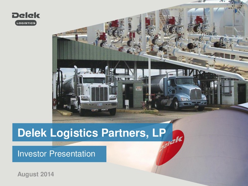 Investor Presentation – Delek Logistics Partners, LP – slide 1