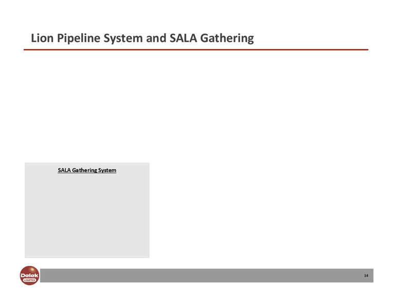 Investor Presentation – Delek Logistics Partners, LP – slide 13