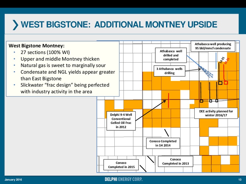 January 2016 Corporate Presentation – Delphi Energy Corp. – slide 12