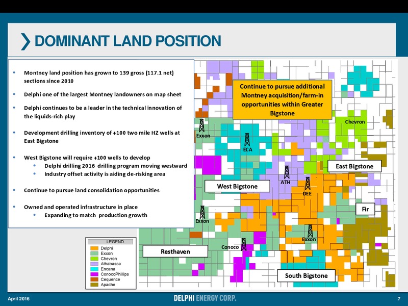 April 2016 Corporate Presentation – Delphi Energy Corp. – slide 6