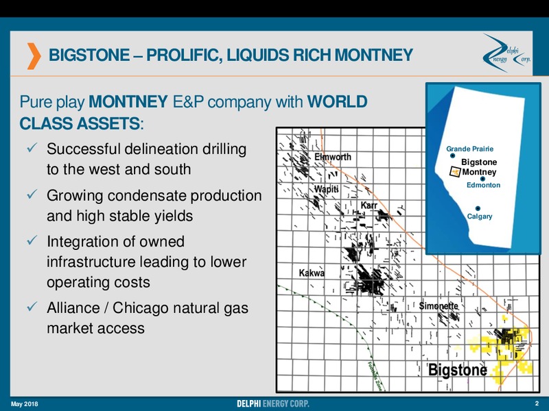 Annual General Meeting – Delphi Energy Corp. – slide 2
