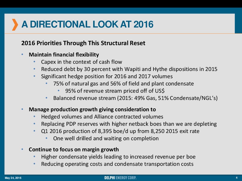 Annual General Meeting of Shareholders – Delphi Energy Corp. – slide 3