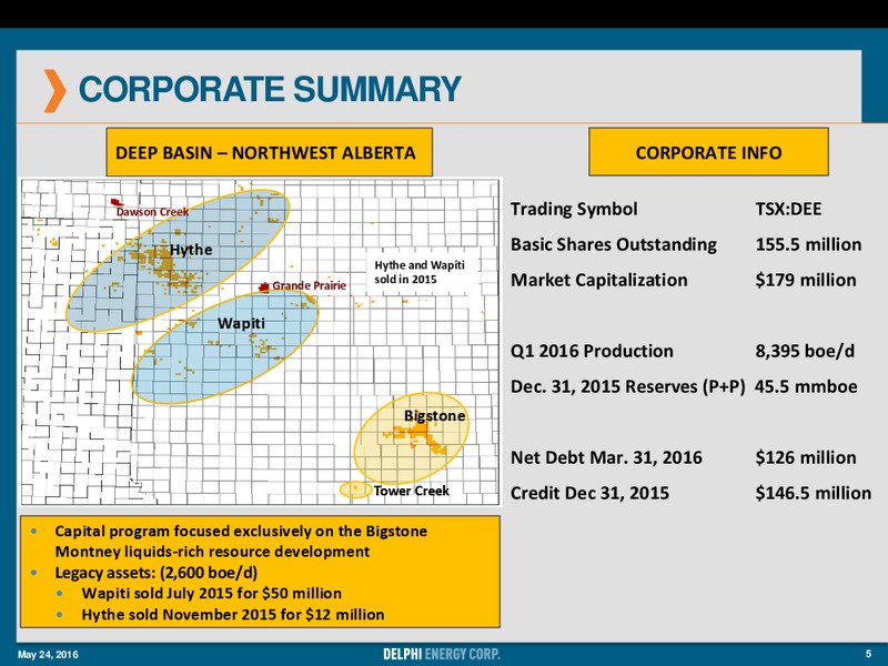 Annual General Meeting of Shareholders – Delphi Energy Corp. – slide 4