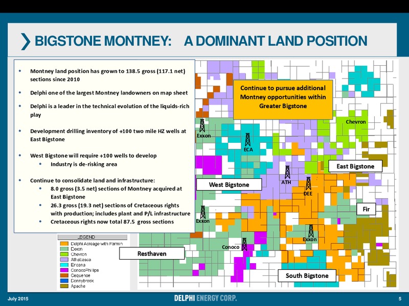 JULY 2015 CORPORATE PRESENTATION – Delphi Energy Corp. – slide 4