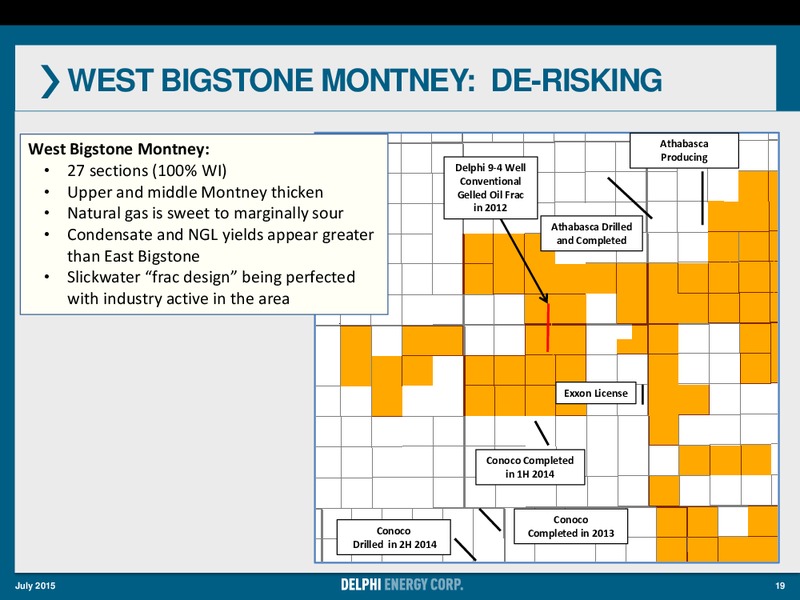 JULY 2015 CORPORATE PRESENTATION – Delphi Energy Corp. – slide 18