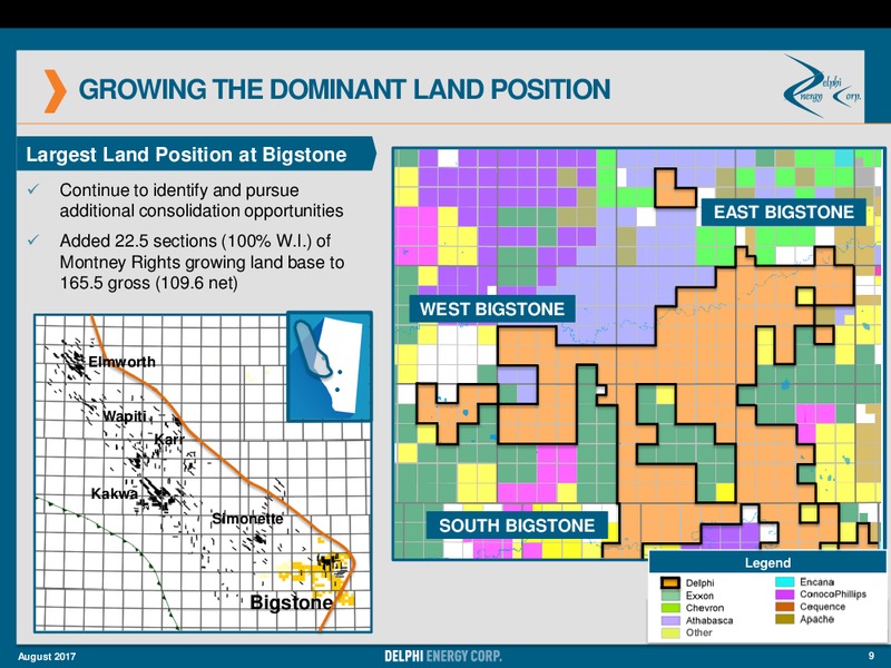 August 2017 Investor Presentation – Delphi Energy Corp. – slide 7