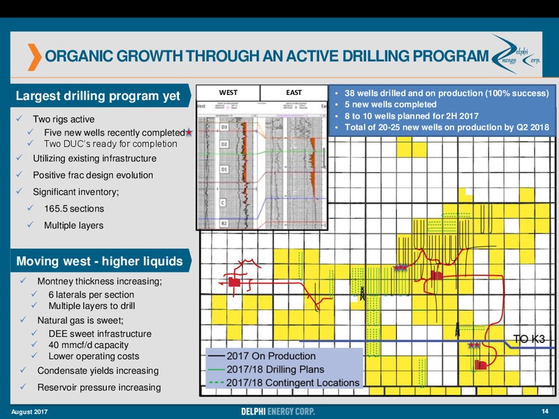 August 2017 Investor Presentation – Delphi Energy Corp. – slide 12