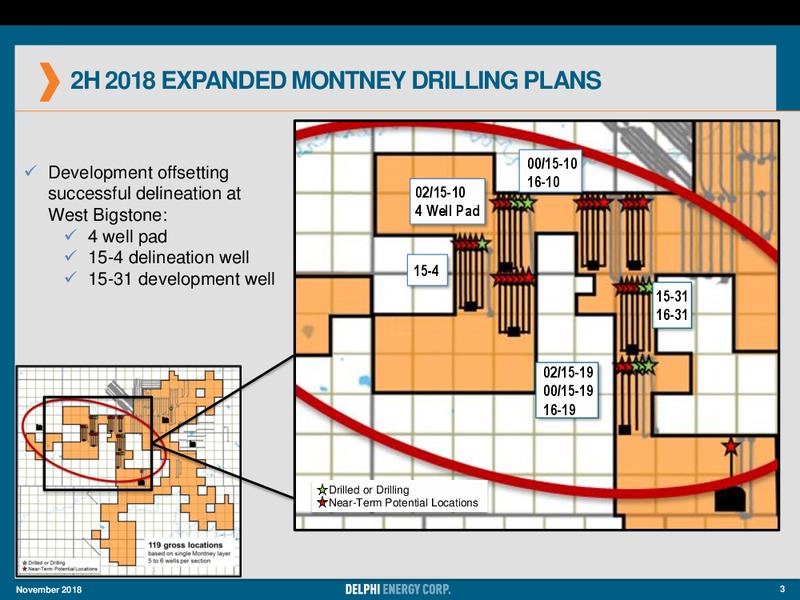 November Presentation – Delphi Energy Corp. – slide 3