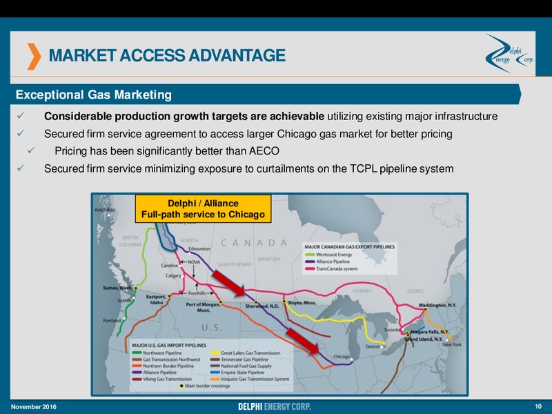 November 2016 Investor Presentation – Delphi Energy Corp. – slide 9