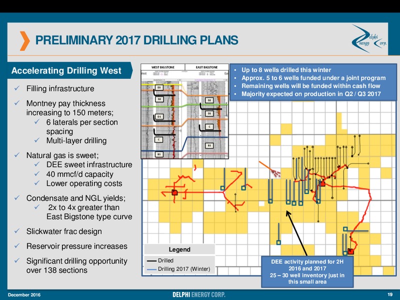 December 2016 Corporate Presentation – Delphi Energy Corp. – slide 18