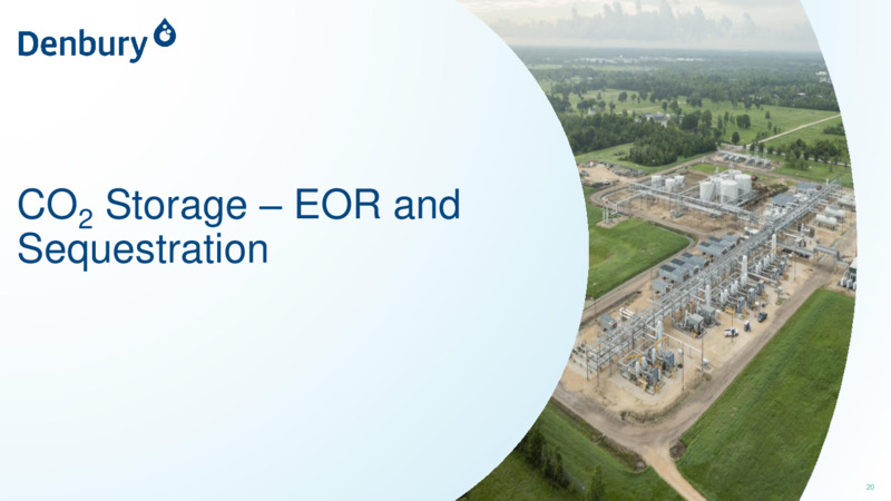 January 2023 Company Presentation – Denbury Inc. – slide 19