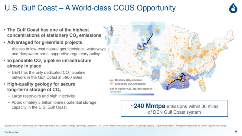 June 2023 Investor Presentation Carbon Solutions for a Sustainable Future – Denbury Inc. – slide 18
