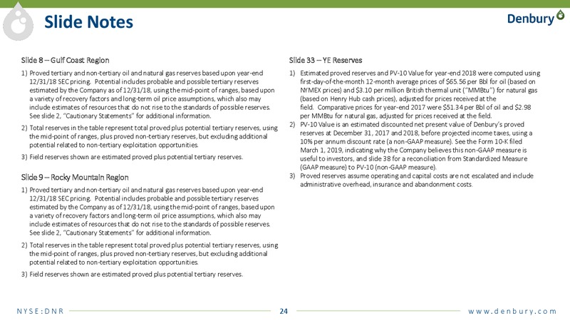 IPAA Oil and Gas Investment Symposium – Denbury Resources Inc. – slide 23