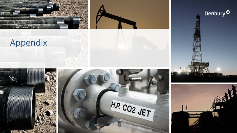 Apr 2017 Corporate Presentation – Denbury Resources Inc. – slide 20