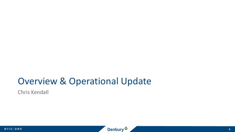 1Q 2019 Earnings Presentation – Denbury Resources Inc. – slide 3