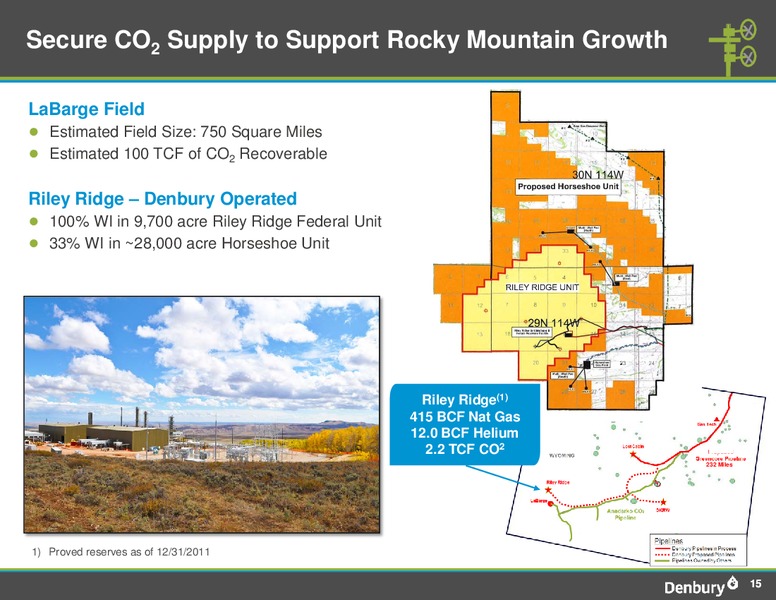 JUNE 2012 INVESTOR PRESENTATION – Denbury Resources Inc. – slide 15