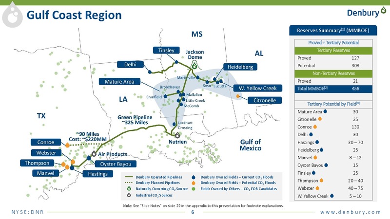 JP Morgan energy conference – Denbury Resources Inc. – slide 5