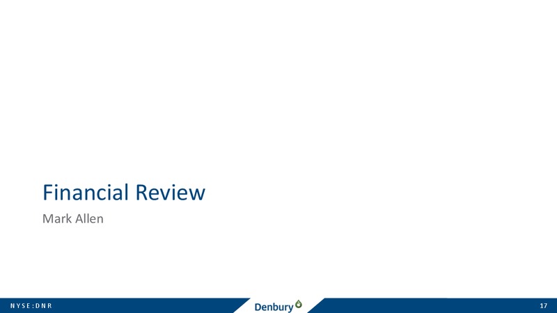 2Q 2019 Earnings Presentation – Denbury Resources Inc. – slide 16