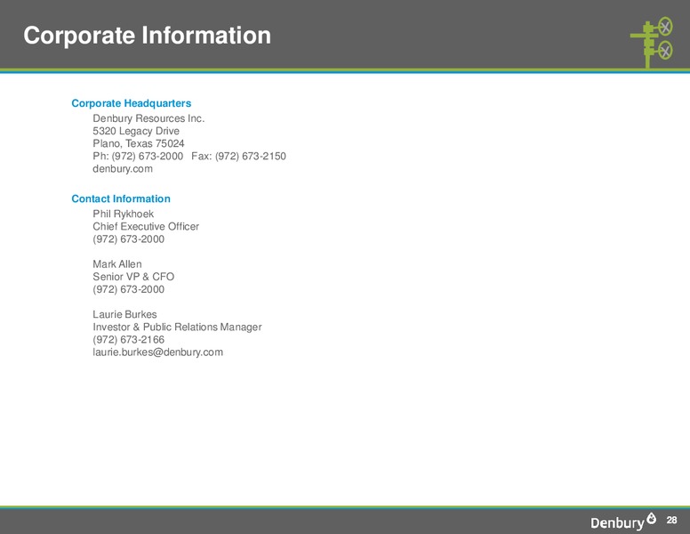 EnerComs The Oil and Gas Conference – Denbury Resources Inc. – slide 27