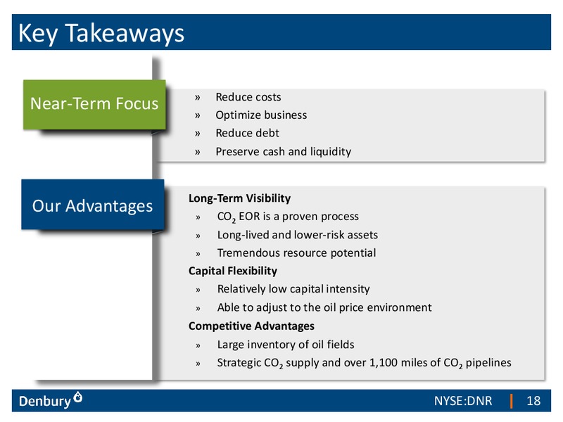 EnerCom The Oil and Gas Conference 2016 – Denbury Resources Inc. – slide 17