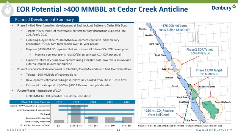 August 2018 Enercom Conference – Denbury Resources Inc. – slide 10
