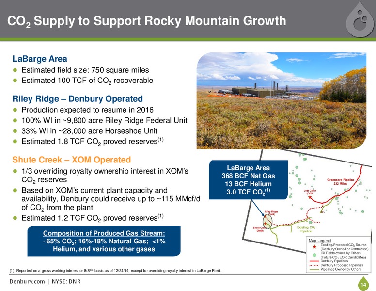 September 2015 Investor Presentation – Denbury Resources Inc. – slide 13