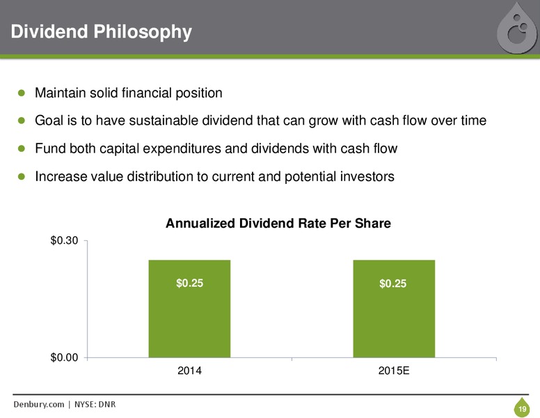 September 2015 Investor Presentation – Denbury Resources Inc. – slide 18